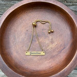 Engraved ‘Grandma’ Bracelet